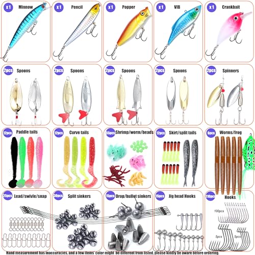 Fishing Gear Fishing Lures All (307pcs)