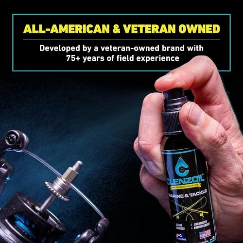 Marine & Tackle Fishing Reel Oil Lubricant (2 oz + 1 oz Combo)