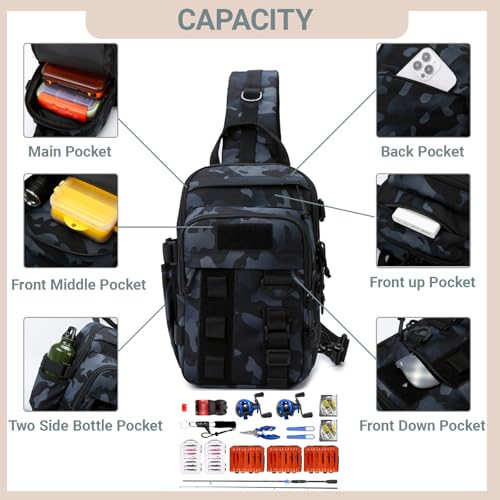 Fishing Sling Tackle Bag 5L