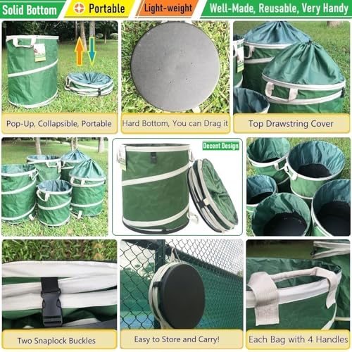 Pop Up Collapsible Trash Can Hard