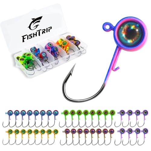 Crappie Jig Heads (1/16oz_40pcs)