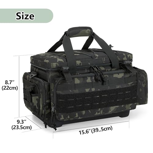 Fishing Tackle Bag (Dark Camo)