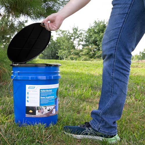 Portable Toilet Bucket with Snap (One Size)