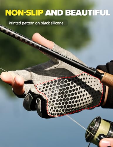 Fishing Gloves 3 Fingerless (Desert / Medium)