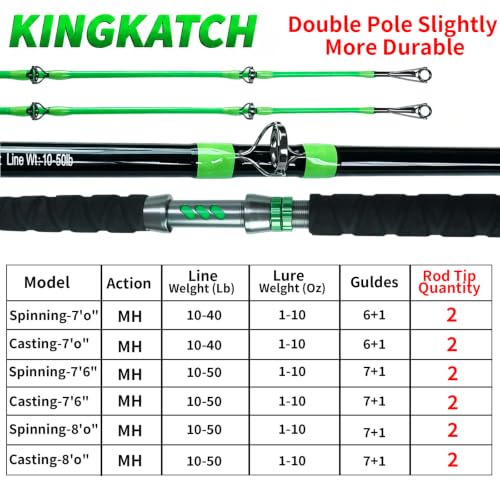 Glow Catfish Fishing Rod