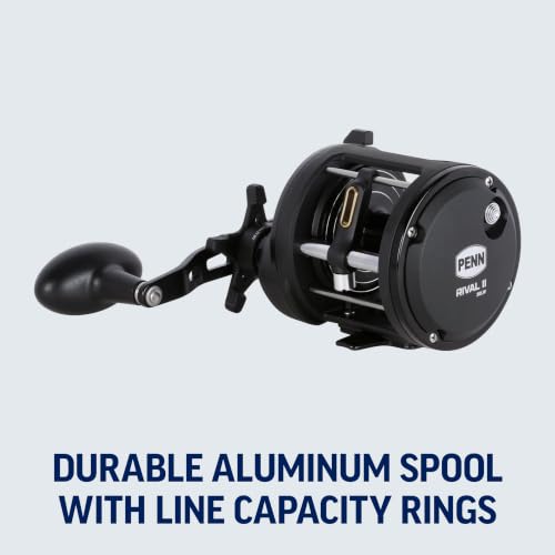 Rival II Level Wind Conventional Fishing Reel (New Model / 15 - Line Counter)